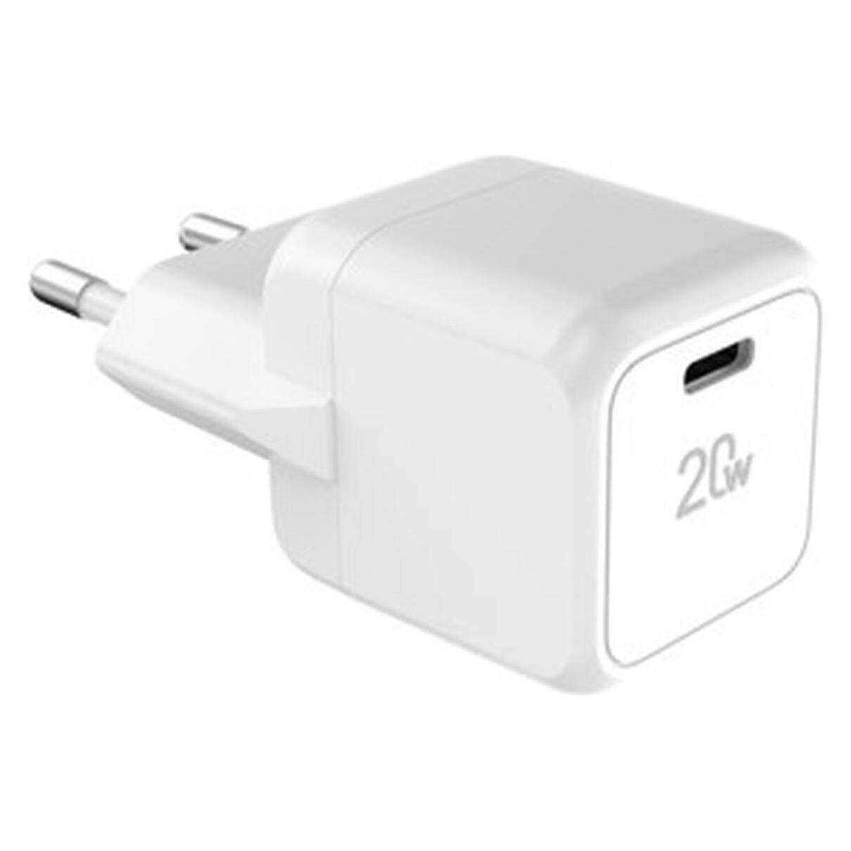 Tucano Gan Wall Charger Wei (20 W, 1 Port) (MA-GAN20-EU-W)