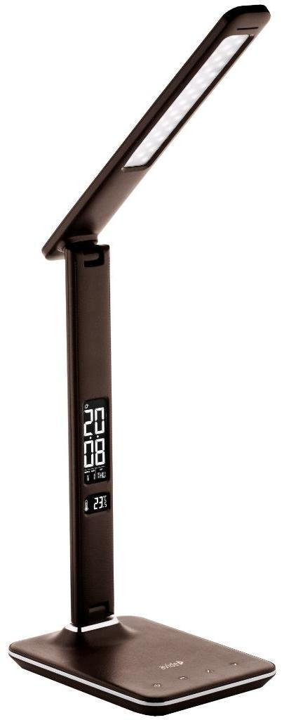Avide LED bureaulamp met kalender, Bruin, 6W, 350lm