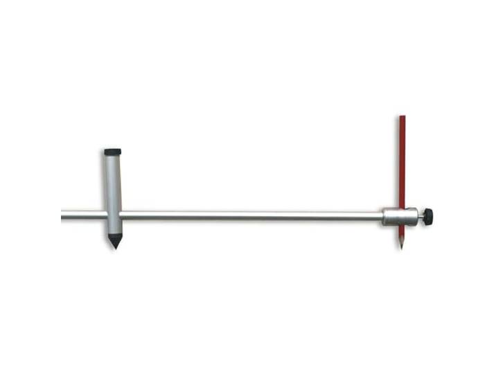 hedue® Compas à verge - Grand compas de traçage en aluminium anodisé\, 100 cm
