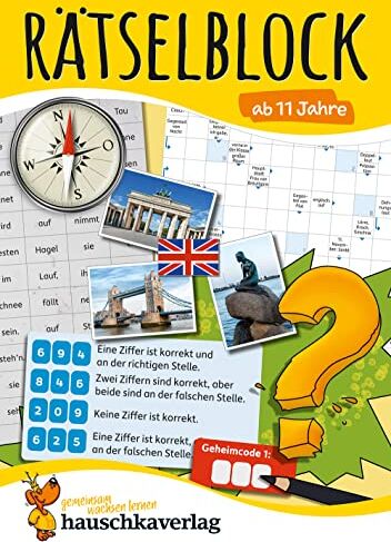 Agnes Spiecker - Rätselblock ab 11 Jahre: Bunter Rätselspaß für Kinder - Logicals, Kreuzworträtsel, Sudoku, Konzentrationstraining und logisches Denken fördern (Rätselbücher, Band 641) - Preis vom 09.10.2026 07:28:09 h