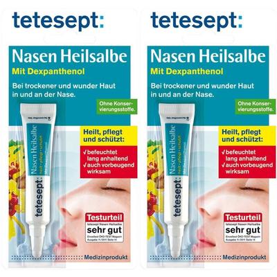 Tetesept Nasen Heilsalbe 2x 2x5 g Salbe