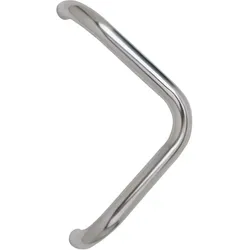 Marchesi, Türgriff + Türgarnitur, Türgriff 4524 V - Form, 382mm, LA. 350mm, Edelstahl matt (Türgriff)