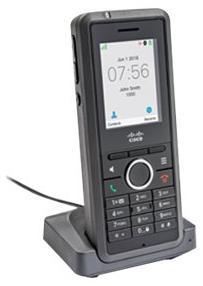 Cisco CP-6825-RGD-CE-K9=, DECT-Telefon, Kabelloses Mobilteil, Freisprecheinrichtung, Anrufer-Identifikation, Schwarz