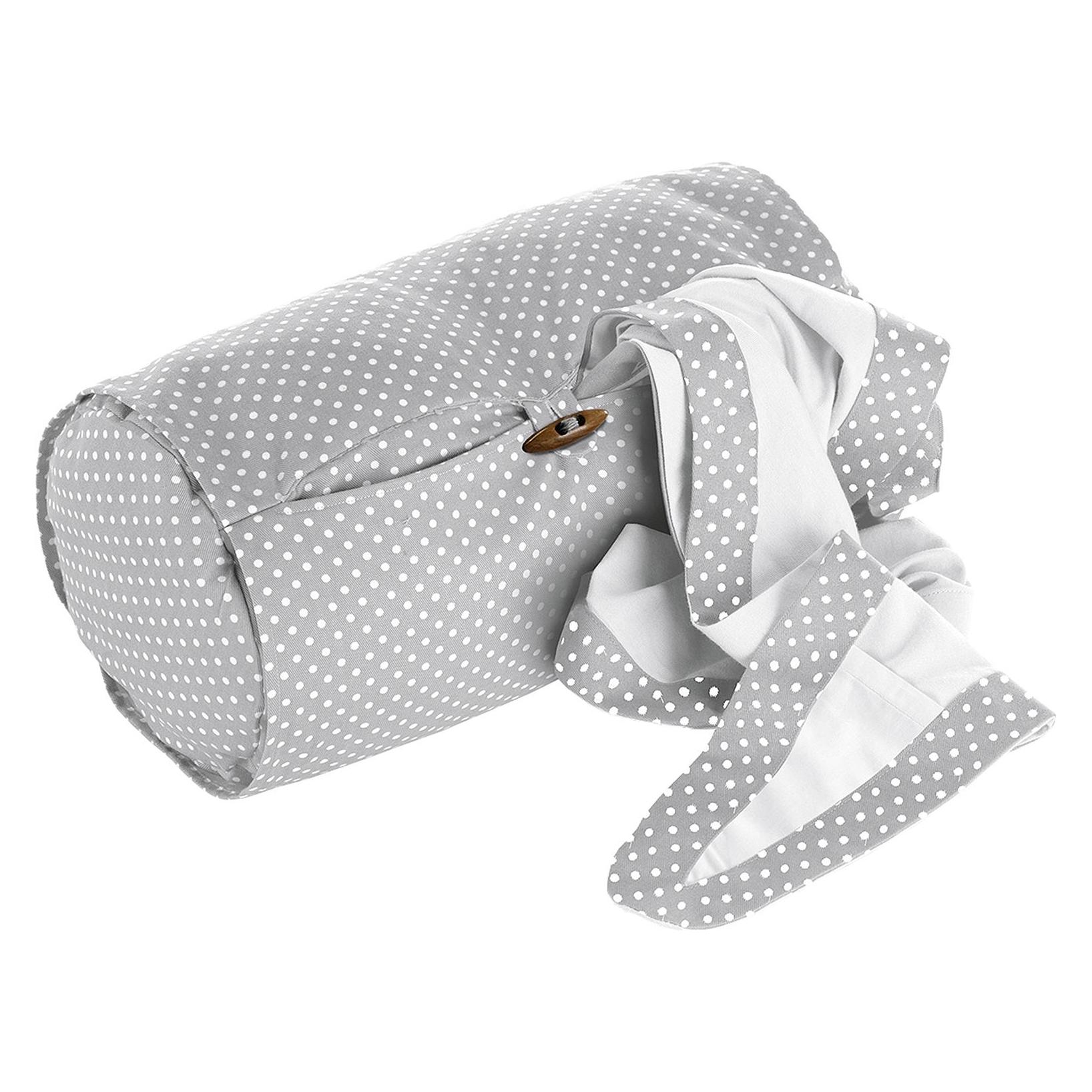 Theraline Stillrolle PLUS Punkte grau/kieselgrau (33 x 20 cm) (Theraline)