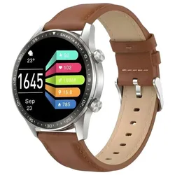 Gravity Smartwatch Srebrny 2 Paski GT10-8 (46 mm, ohne SIM), Smartwatch