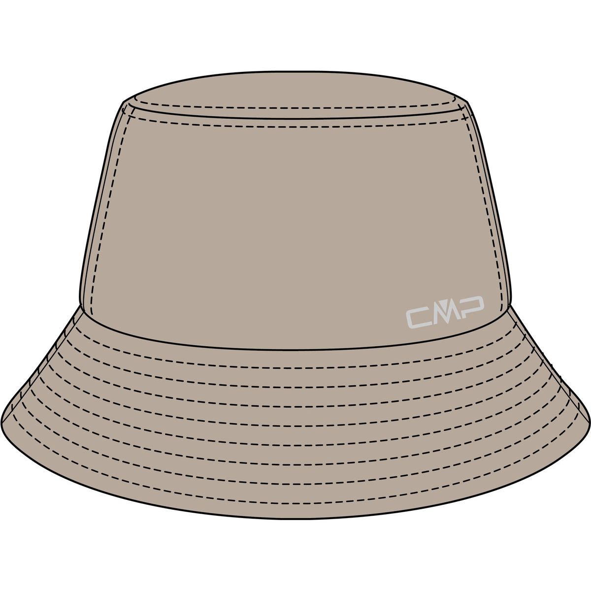 CMP Unisex Hat sabbia (P605) 60/62 6505761-P605-60/62