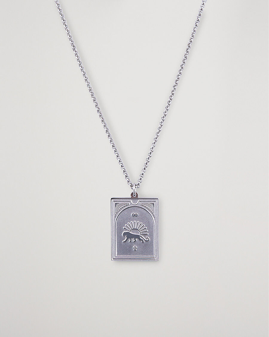 Tom Wood Tarot Strength Pendant Necklace Silver men One size Sølv