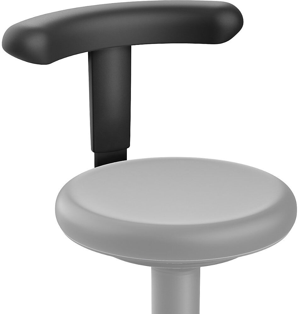 Flexstütze für Hocker, PU-Schaum, schwarz, höhenverstellbar bimos