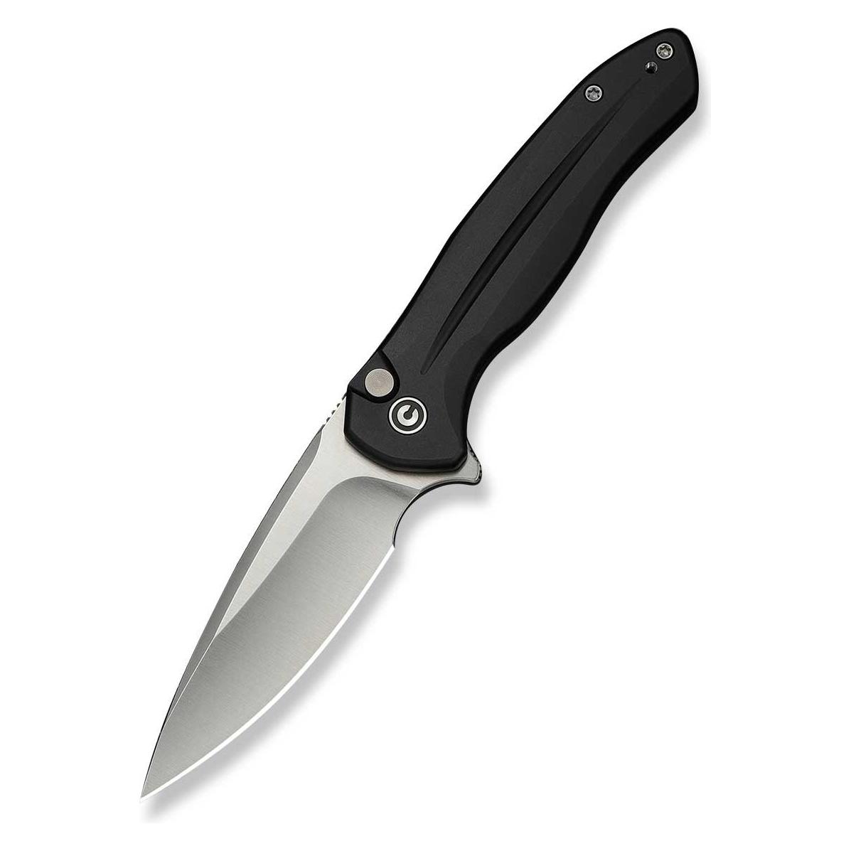 Civivi Nóż Button Lock Kitefin Black Alu 14C28N (C24091-1)