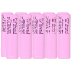 10x Samsung INR18650-35E 18650 Akku 3,6V 3500mAh Flat-Top