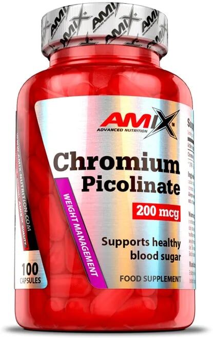 Amix Nutrition CHROMIUM PICOLINATE 200mcg 100 Caps