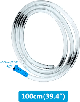 Inspire Picks Flow Master Large Capacity Feeding Syringe Kit With Hose Multi Purpose Pet Care Injector 100cm Hose 1pc