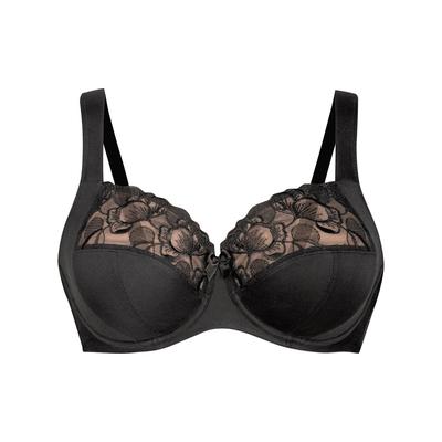 Entlastungs-BH ANITA "Komfort BH mit Bügel Lucia", Damen, Gr. 85, Cup E, schwarz, Obermaterial: 51% Polyester PES. 40% Polyamid PA. 9% Elasthan EL., BHs Entlastungs-BH
