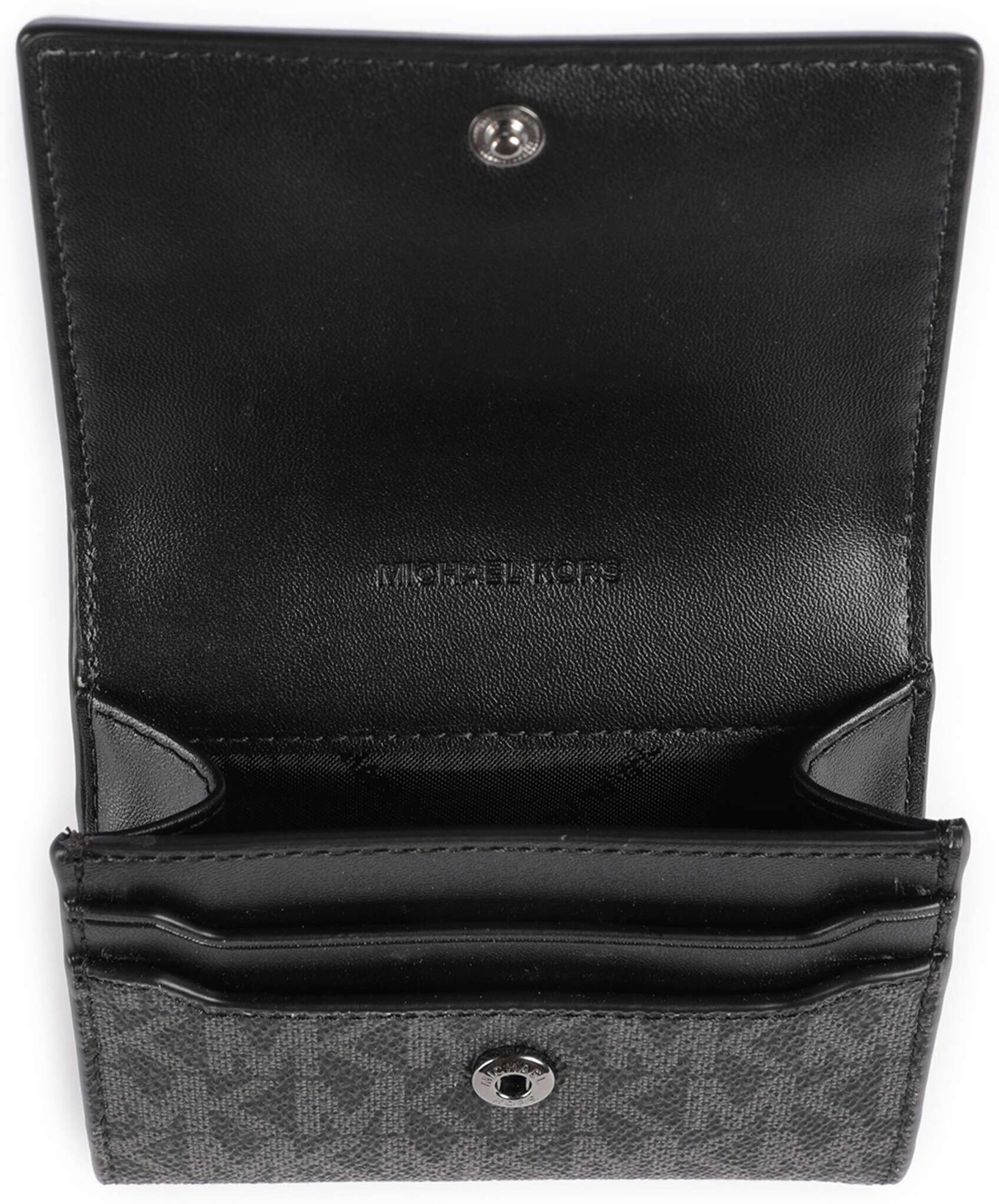 Michael Kors Hudson Geldbörse, schwarz