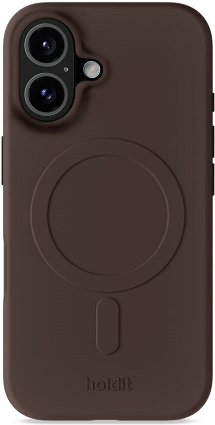 iPhone 17 Holdit Soft MagSafe Cover - Chocolate