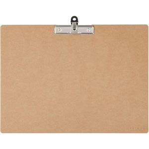 Falken Klemmbrett Pure Nature 22002648, A3 quer, Karton, braun