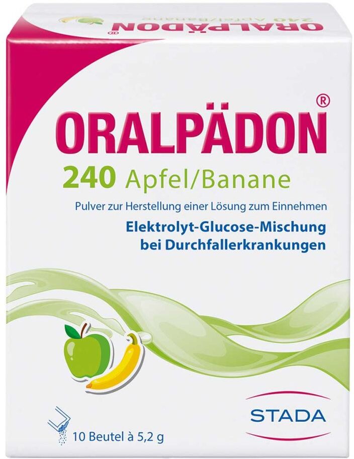 Oralpädon 240 Apfel-Banane Elektolytepulver