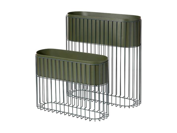 Broste Copenhagen Pot à fleurs Fenja Green