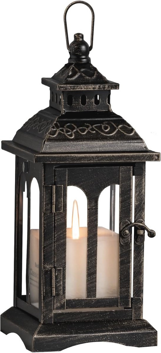Decoratieve kaarslantaarn Vintage metalen hangdecoratie voor binnen en buiten