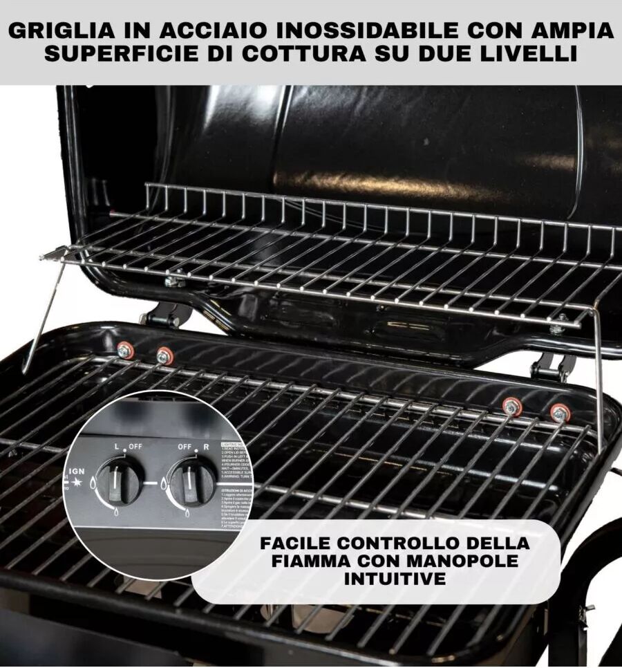 Arnold BARBECUE A GAS ARIZONA 2 FUOCHI