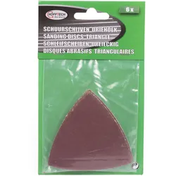 Benson, Schleifmittel, Multifunktionswerkzeug Schleifpapier 6-tlg Holz