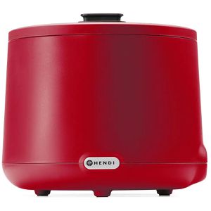 Hendi Warmhaltetopf UNIQ, 860571, 500 Watt, Kunststoff, rot, 8 Liter