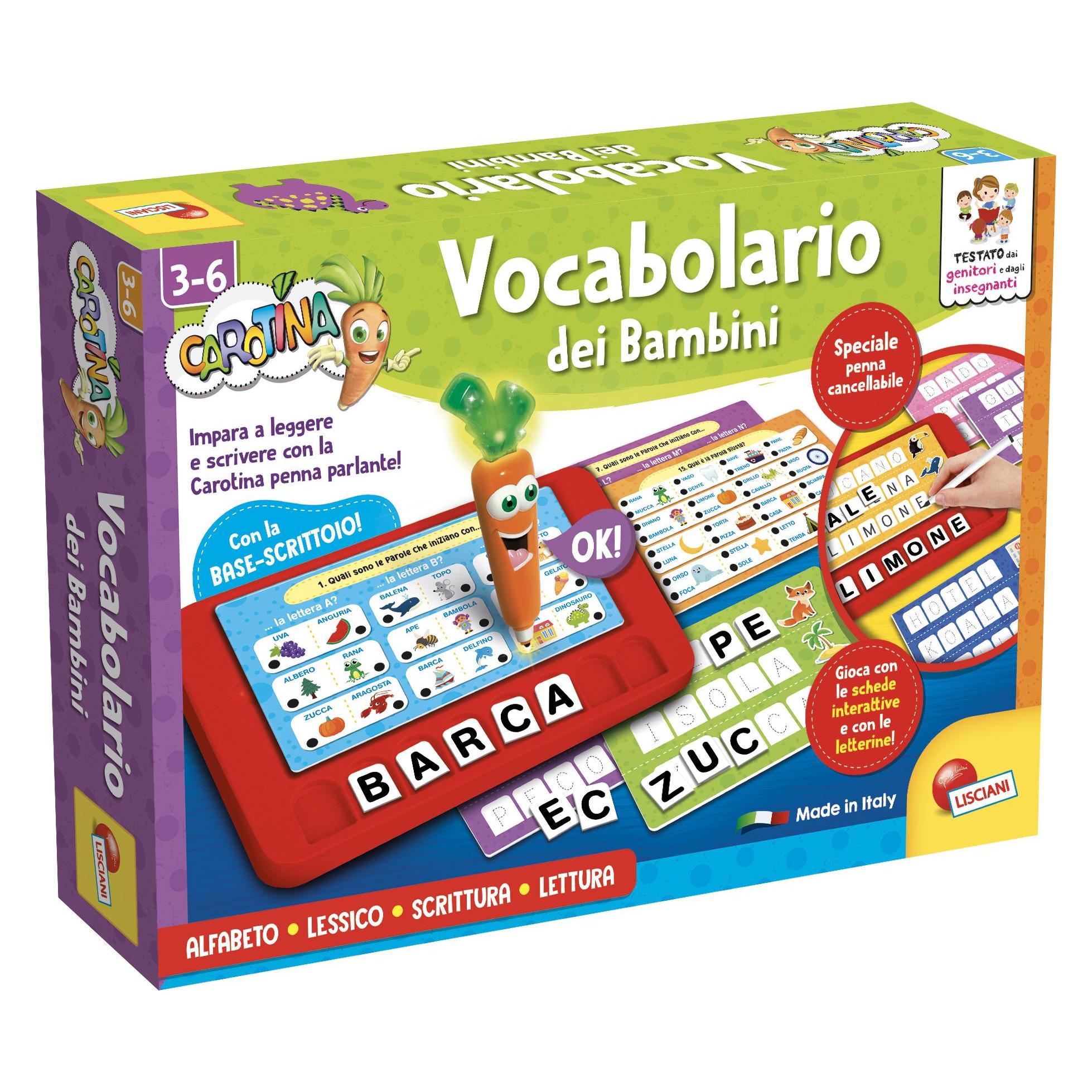 Lisciani Carotina das grosse Vokabel-Lernspiel (102327)