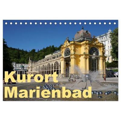 Kurort Marienbad (Tischkalender 2027 DIN A5 quer), CALVENDO Monatskalender