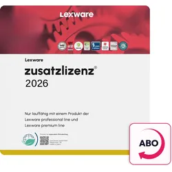Lexware Zusatzlizenz 2026 ABO