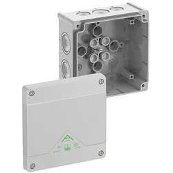 Spelsberg Abox 060-L, 127 x 127 x 70 mm, IP 66, grau, ohne Klemmen