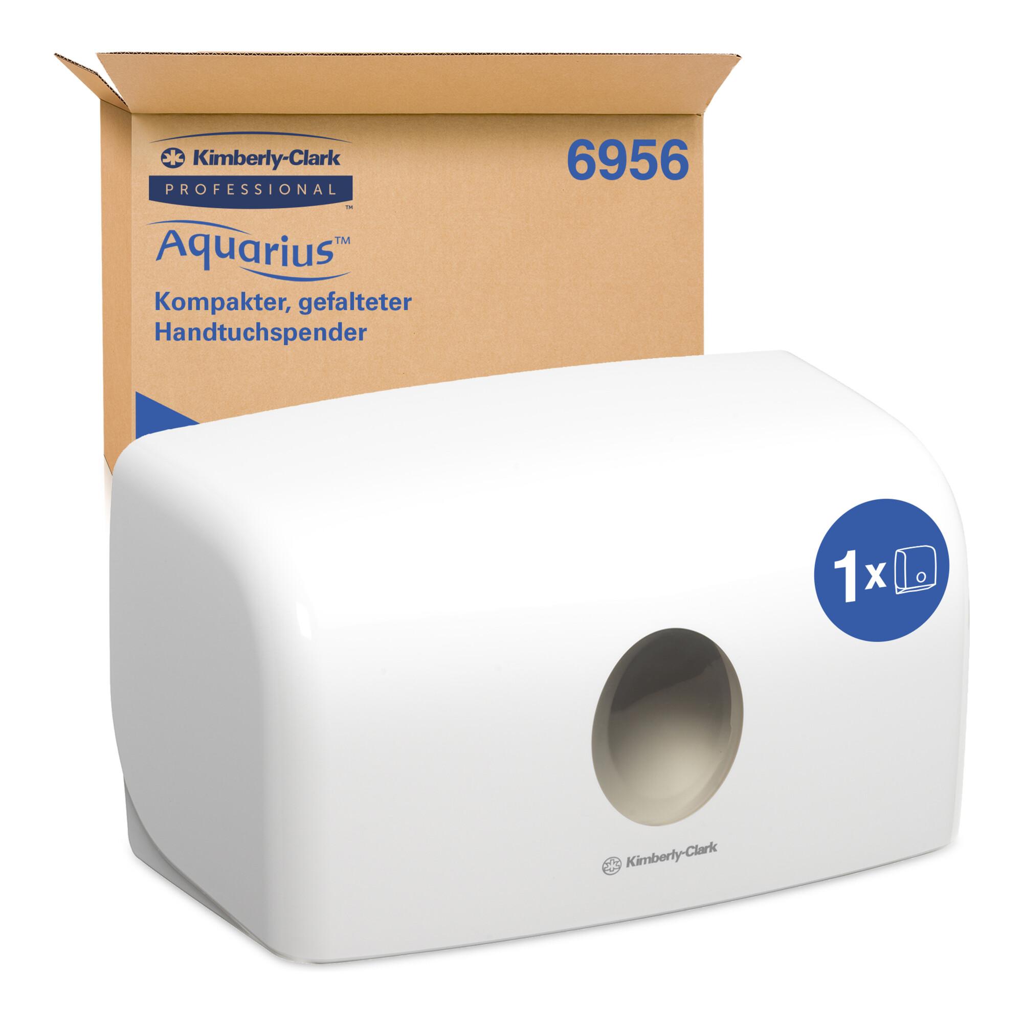 Aquarius Handtuchspender, Papierhandtuchspender, weißer (6956)