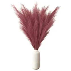 LAYBA Künstliches Pampasgras 3er-Set Mauve 100 cm