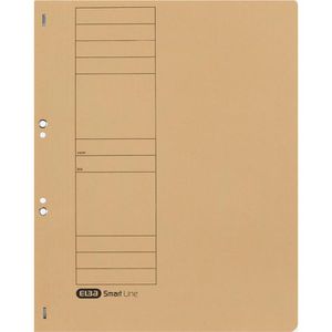 Elba Ösenhefter 21450 CH, A4, chamois, ganzer Vorderdeckel, aus Recycling-Karton