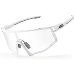 Rockbros, Sportbrille, Okulary rowerowe SP258 ROAD TO SKY fotochromowe - białe (Weiss), Weiss