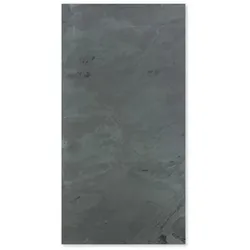 Wandpaneel Check real stone 20002 Schiefer schwarz 122 x 61 cm