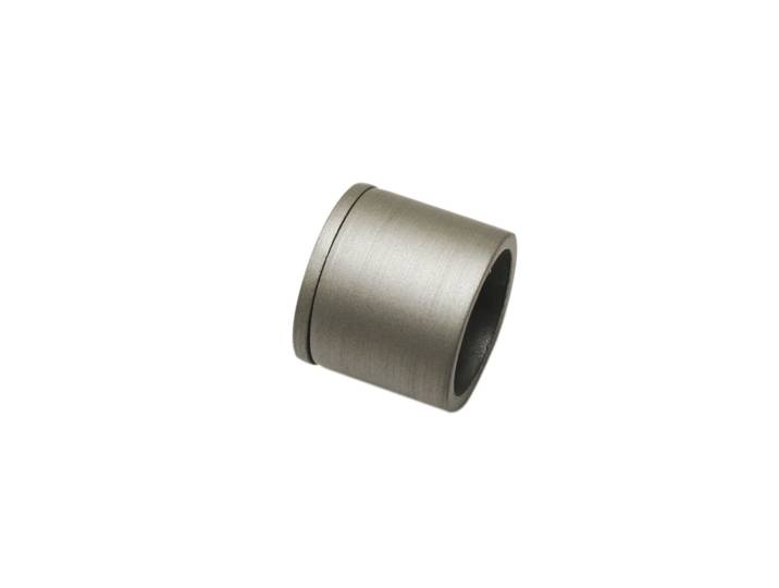 Gardinenstangenhalter GARDINIA Wandlager Kira , silber, B:1,9cm Ø:1,9cm, Gardinenstangenhalterungen, Gardinenstangenhalter, Serie Gardinenstange Kira
