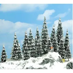 BUSCH 6466 H0 - Schneetannen 20 St. Spur H0