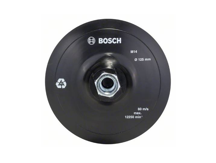 Bosch Gummischleifteller 125mm Klett 256272
