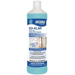ARCORA Glas- und Kunststoffreiniger »So-Klar« 1L