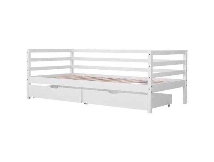 Lit banquette pour enfant 190x90cm avec tiroirs JULES