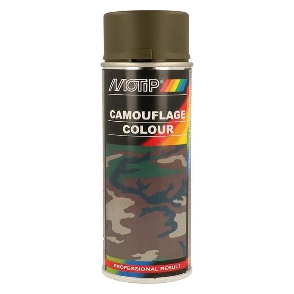 Motip Camouflage Farbe RAL 6014 olive braun 400ml (04202)