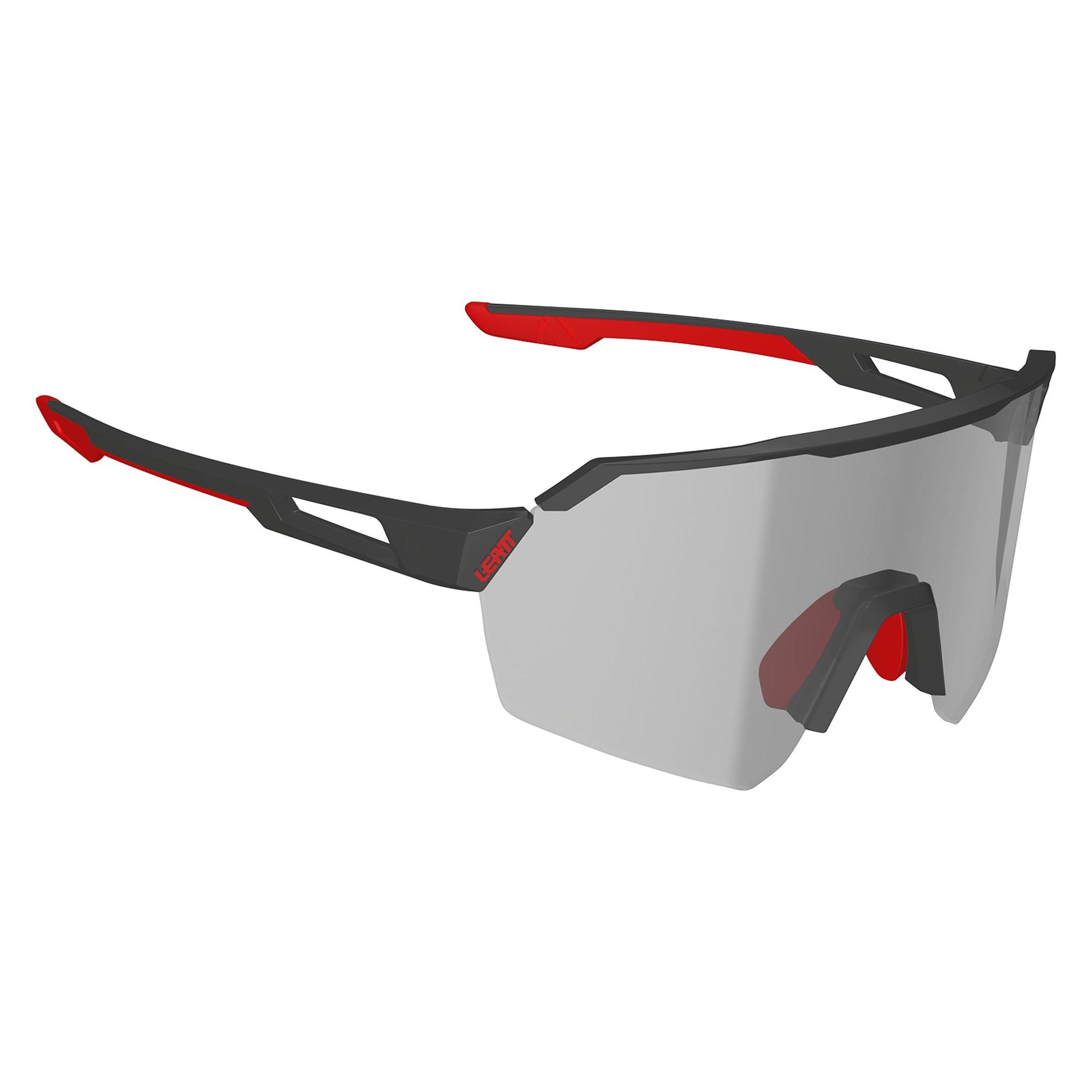 Leatt RideViz Lite Sportbrille (Black, satin grey iriz silver, Satin Grey-Silver, Silver) (8026013420)