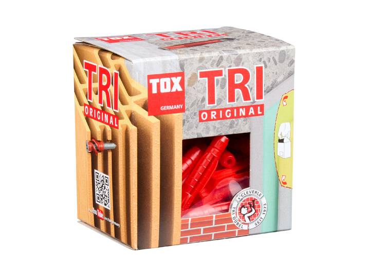 Tox Allzweckdübel TRI ⌀ 8 mm 50 Stück