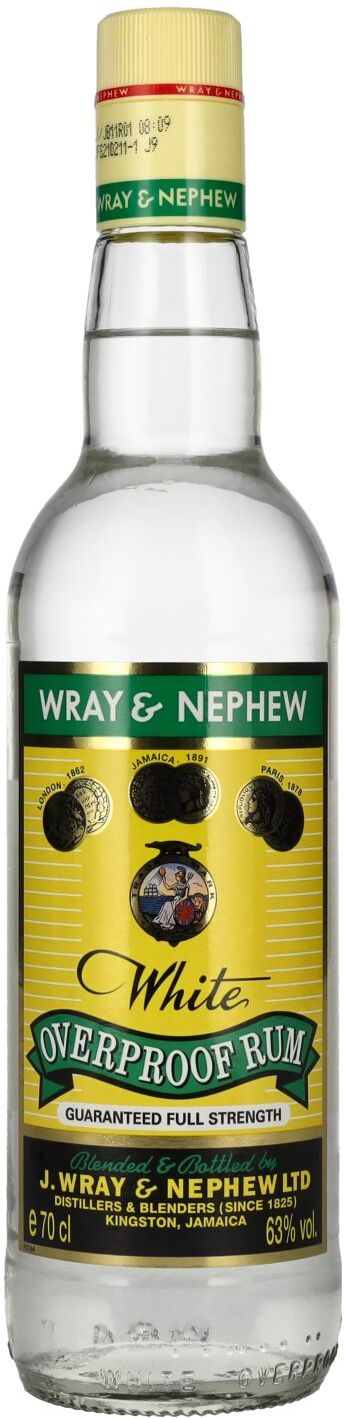 Wray & Nephew Overproof Rum 63% Vol. 0,7l