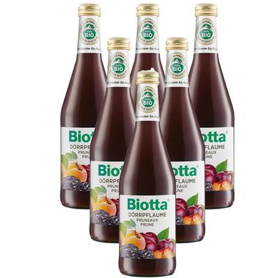 Biotta Bio Dörrpflaume, Saft 6x500 ml