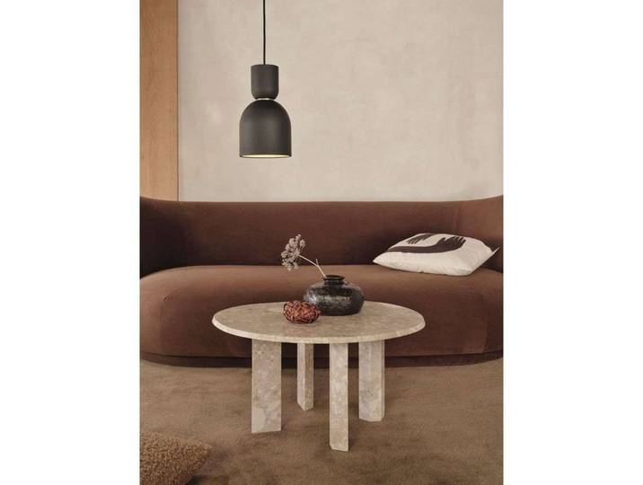 Collect 2 Pendelleuchte Bell White/Opal - Ferm Living - Wohnzimmer - Glas