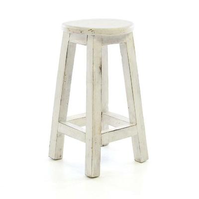 Vintage Hocker weiß