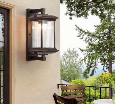 Inspire Curations Modern New Chinese Outdoor Wall Light Waterproof Garden & Balcony Corridor Lamp Modern New Chinese Outdoor Wall Light Waterproof Garden & Balcony Corridor Lamp