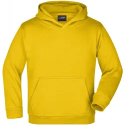 Kinder Kapuzensweatshirt "JN047K" - XXL - sun-yellow