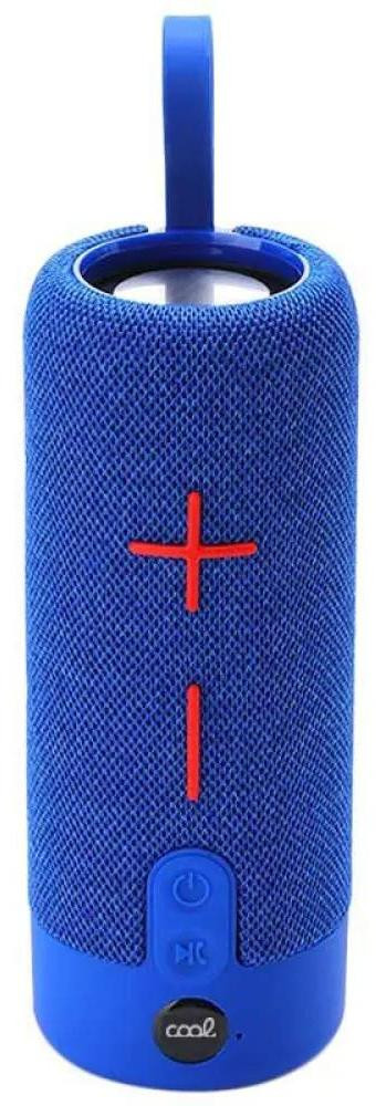 COOL Accessoires Bass 10W draagbare stereo speaker, blauw